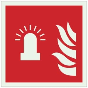 Palohälyttimen merkkivalo jälkivalaiseva opaste