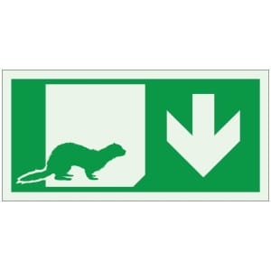 Poistumistie turkistarha jälkivalaiseva opaste