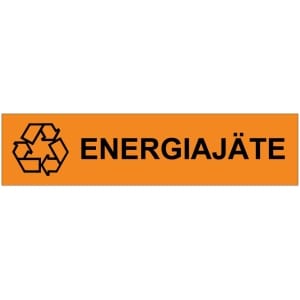 Energiajäte kilpi