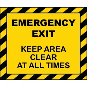 Emergency exit 1 lattiatarra