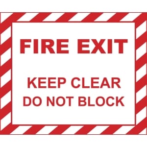 Fire exit lattiatarra